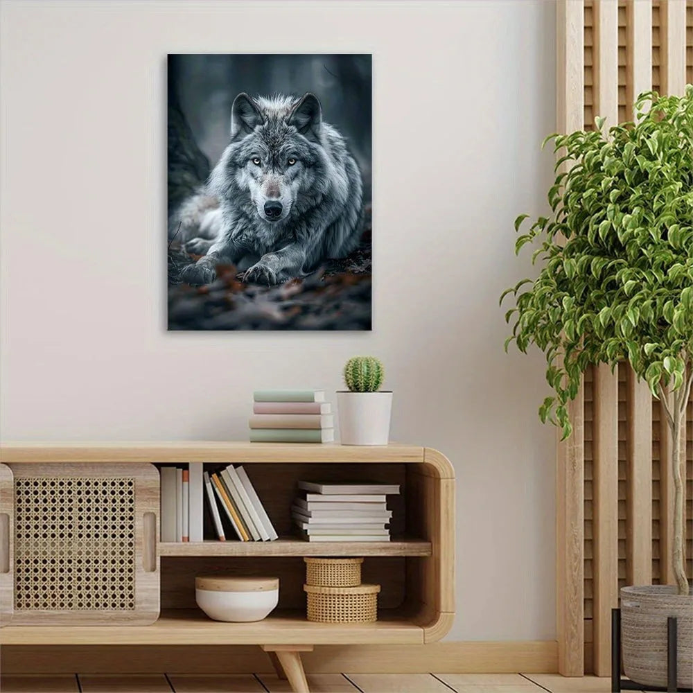 Gray Wolf canvas print