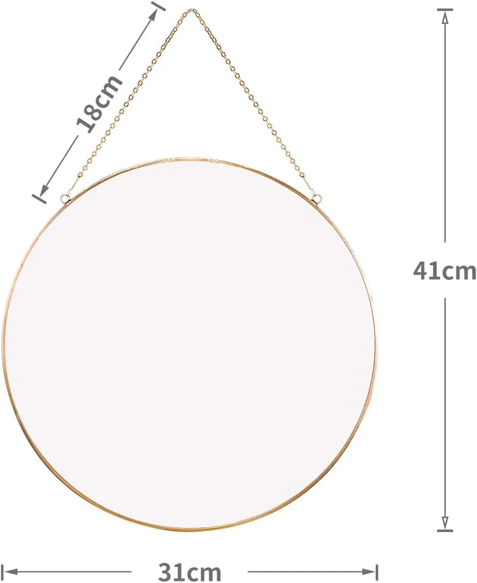 Hanging Round Wall Mirror