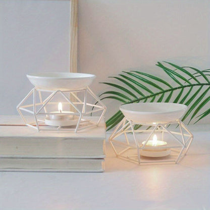 1 Set of Ceramic Tea Light Candle Holders