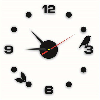 Family Living Room Bedroom Decoration (no Battery) European Living Room Home DIY Wall Clock