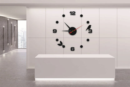 Family Living Room Bedroom Decoration (no Battery) European Living Room Home DIY Wall Clock