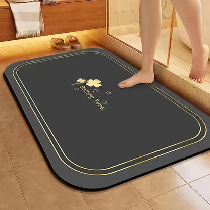 Quick-drying, Non-slip Diatomaceous Earth Bathroom Mats