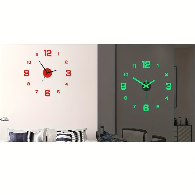 [Nordic Minimalist Clock] Nordic Minimalist Retro Industrial Style Clock