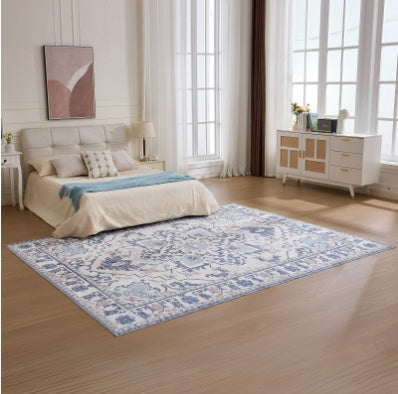 Nordic-style 9x12FT Polyester Carpet Easy-to-maintain And Silent Carpet For Large Living Rooms And Bedrooms