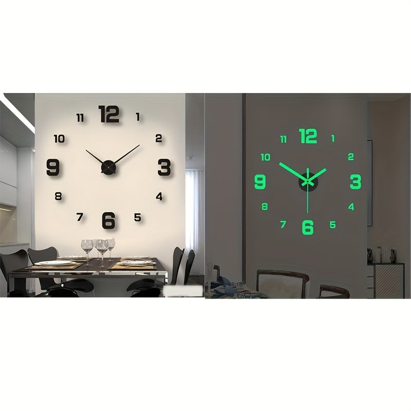 [Nordic Minimalist Clock] Nordic Minimalist Retro Industrial Style Clock