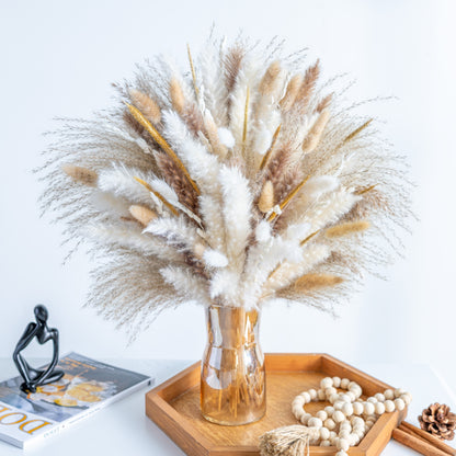 Dried Pampas Grass Decor, 120 PCS