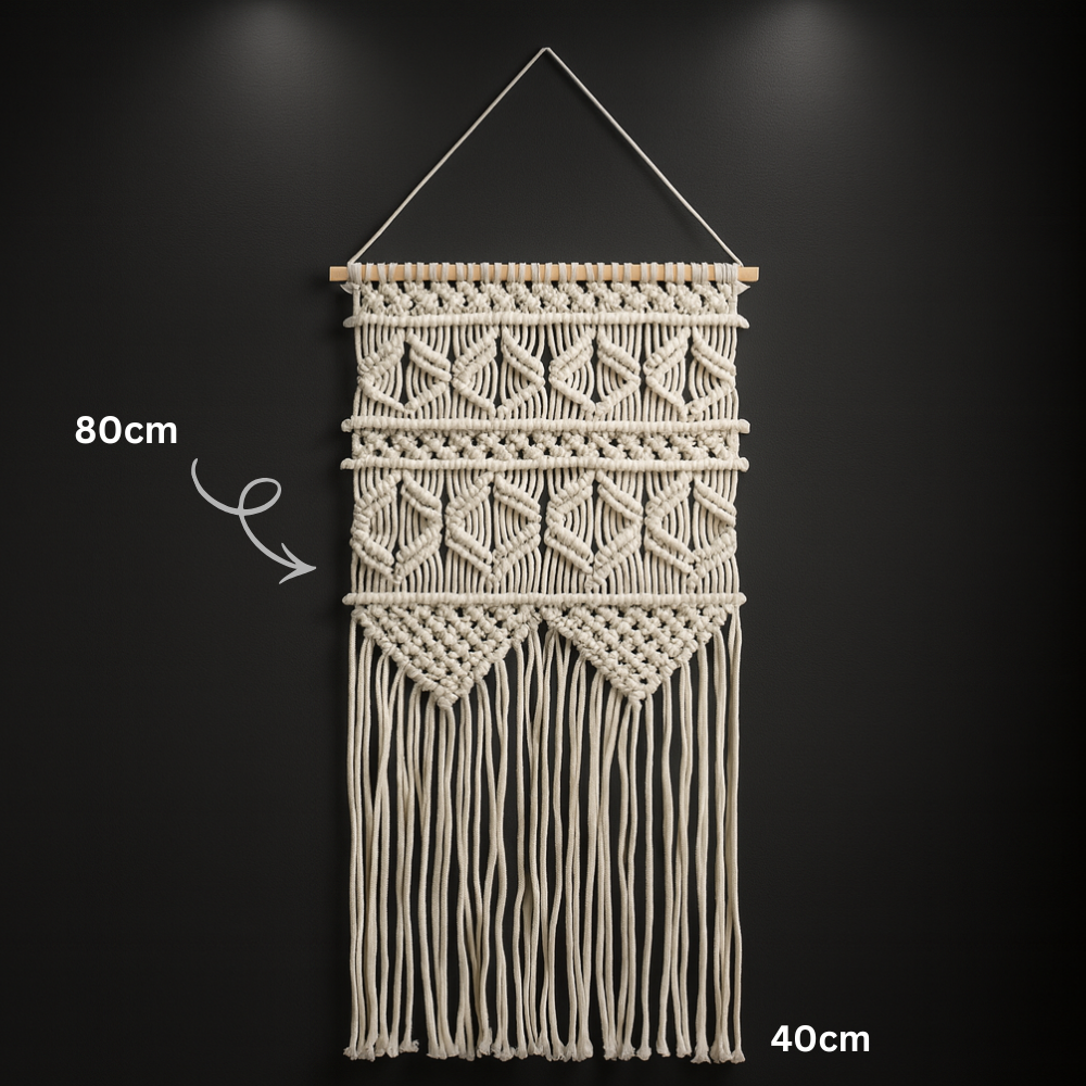 Macrame Wall Hanging, Boho Wall Decor, Bohemian Home Decor, Cotton
