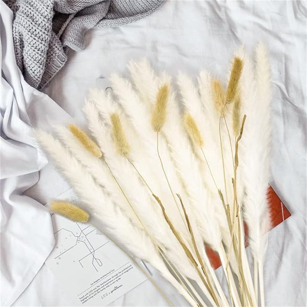 30pcs Dried Pampas Artificial Flowers