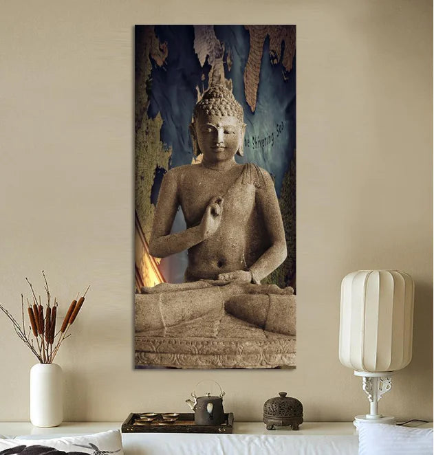Buddha Canvas Wall Art Decor