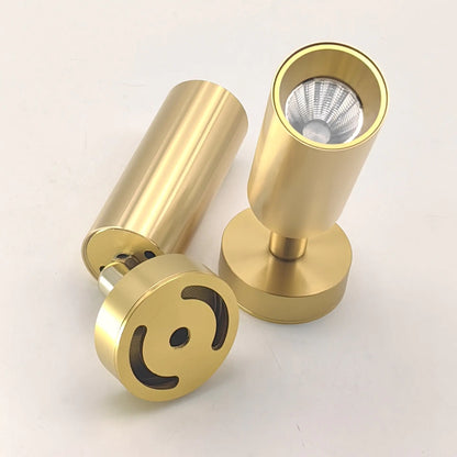 Gold Aluminum Adjustable Spotlight for Wall Art