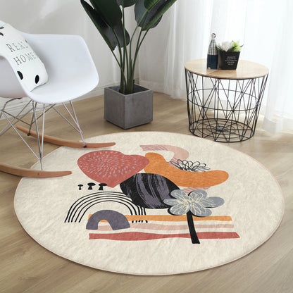 Bohemian Home Round Rug for Eclectic Decor | Homeezone