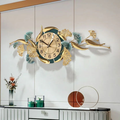 Luxury 3D Metal Wall Clock
