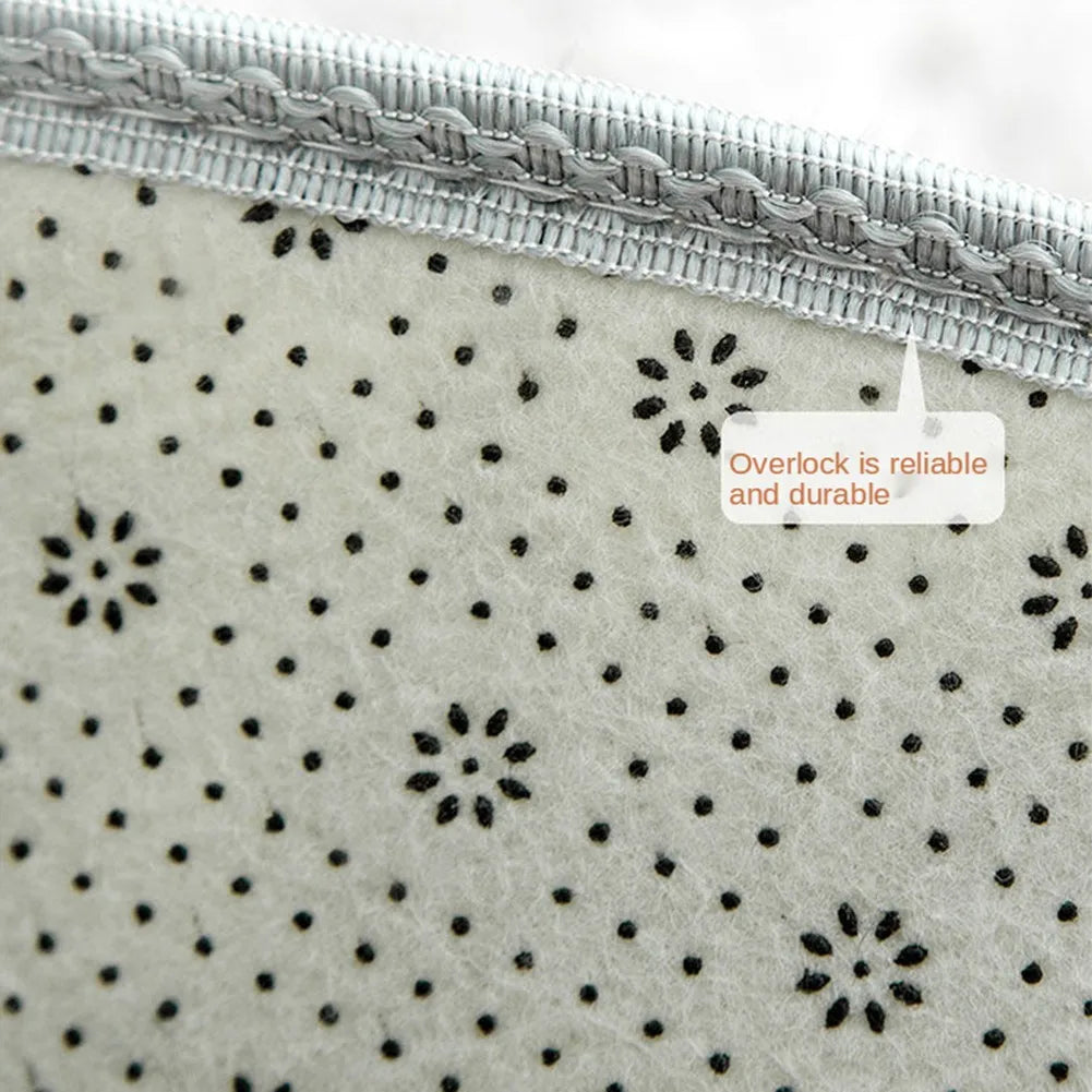 Plush Round Rug Mat Fluff