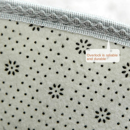 Plush Round Rug Mat Fluff