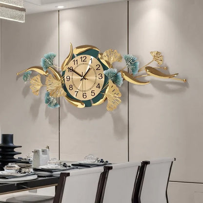 Luxury 3D Metal Wall Clock