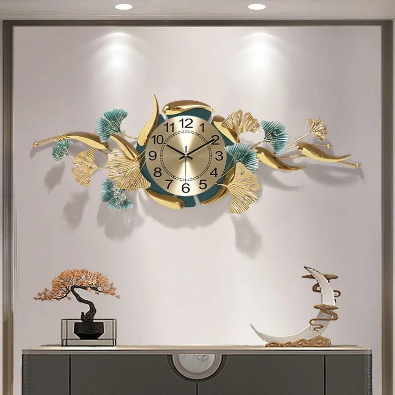 Luxury 3D Metal Wall Clock