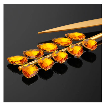 Luxury Nordic Crystal Metal Wall Clock