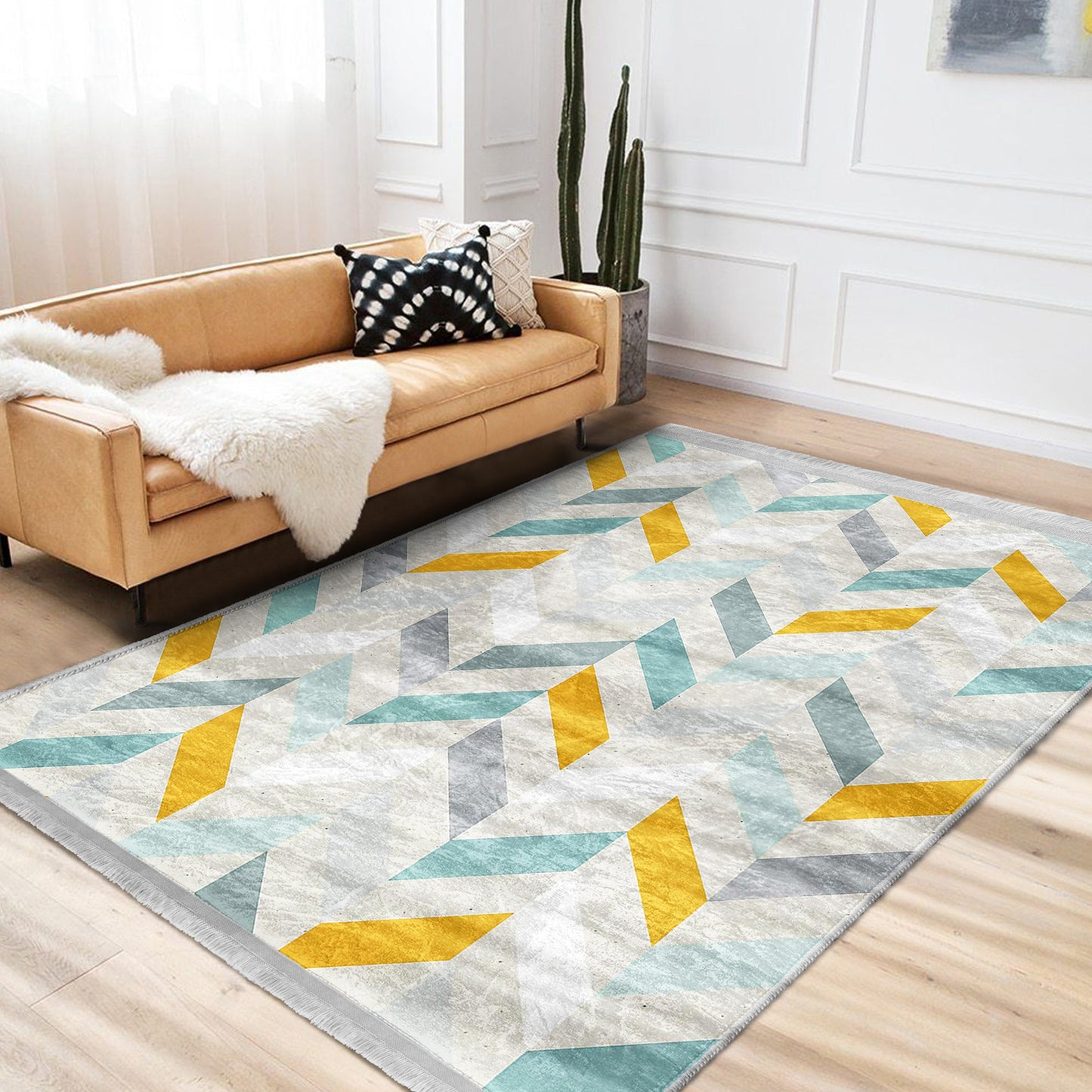 Modern Home Washable Area Rug | Homeezone