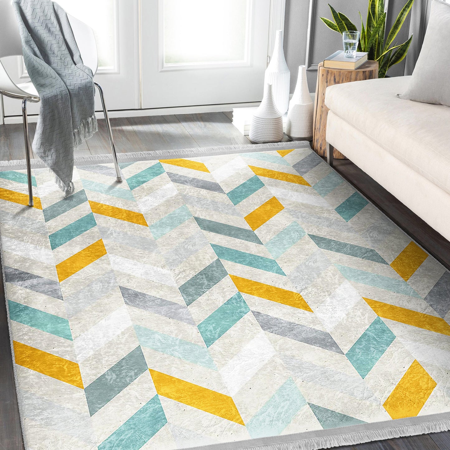Modern Home Washable Area Rug | Homeezone