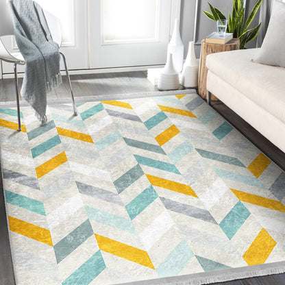 Modern Home Washable Area Rug | Homeezone