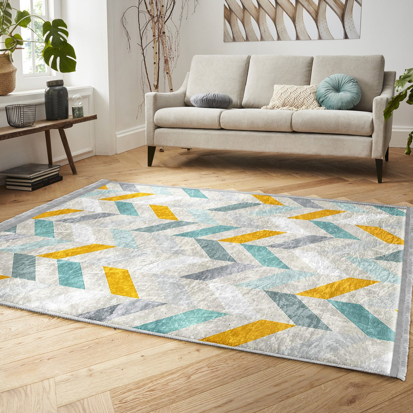 Modern Home Washable Area Rug | Homeezone