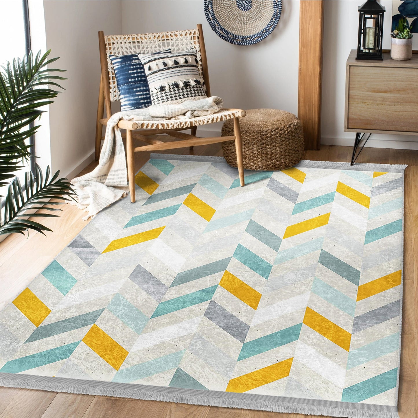 Modern Home Washable Area Rug | Homeezone