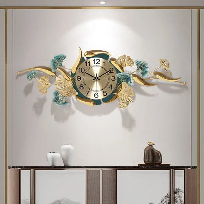 Luxury 3D Metal Wall Clock