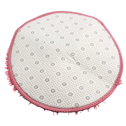 Plush Round Rug Mat Fluff