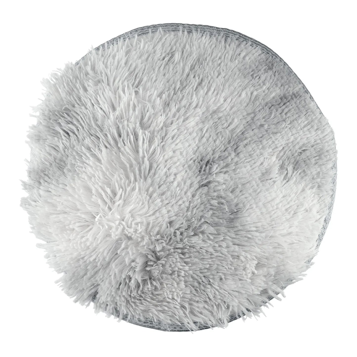 Plush Round Rug Mat Fluff