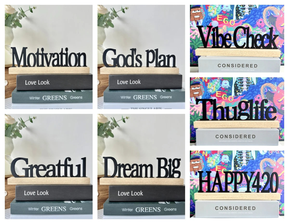 Wooden inspirational home decoration farmhouse