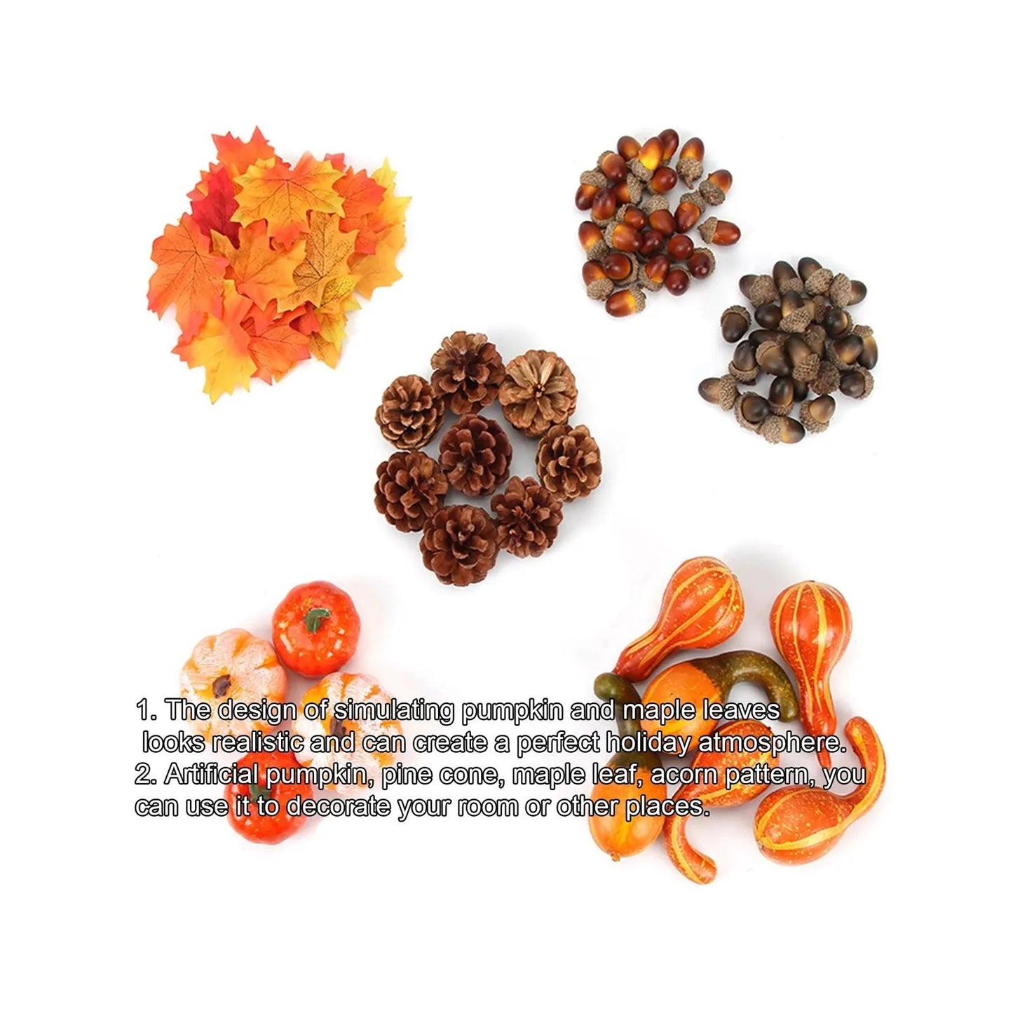 Autumn Harvest Artificial Pumpkins