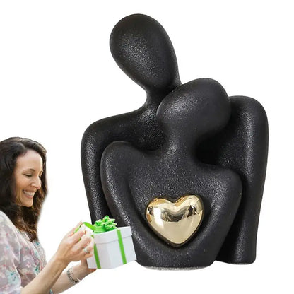 Nordic Abstract Couple Sculpture