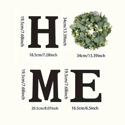 HavenLeaf™ Wooden “HOME” Wall Sign