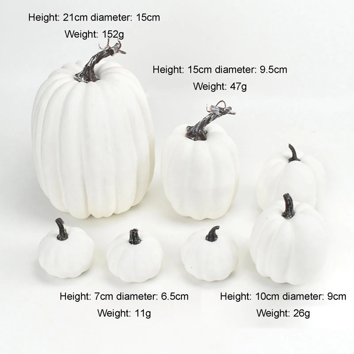 Autumn Harvest Artificial Pumpkins