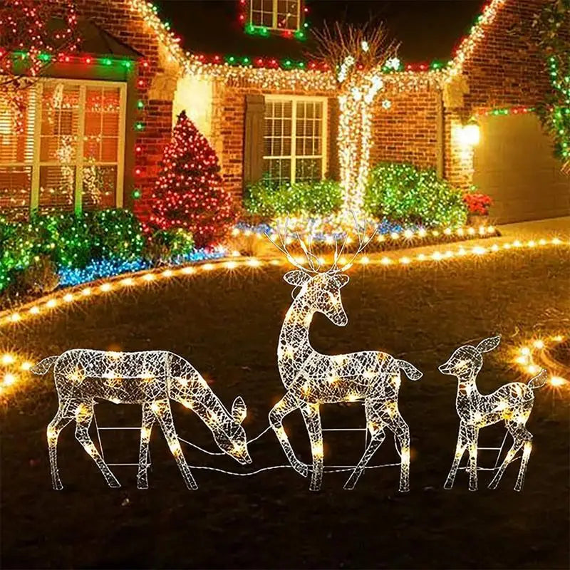 Lumia Christmas Reindeer Light Decoration