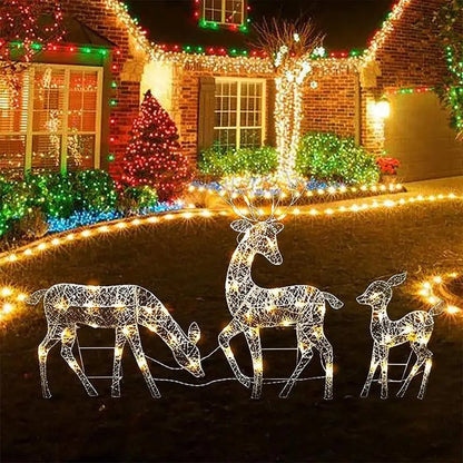 Lumia Christmas Reindeer Light Decoration