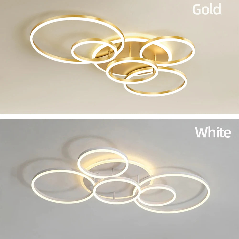 Luminex Modern LED Ceiling Chandelier