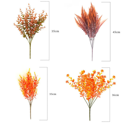 Artificial Fall Eucalyptus Plants
