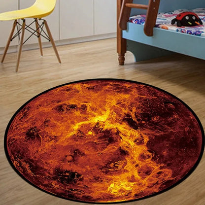 Cosmic Planet Floor Mat