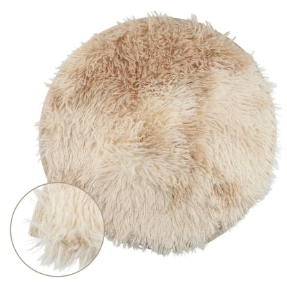 Plush Round Rug Mat Fluff