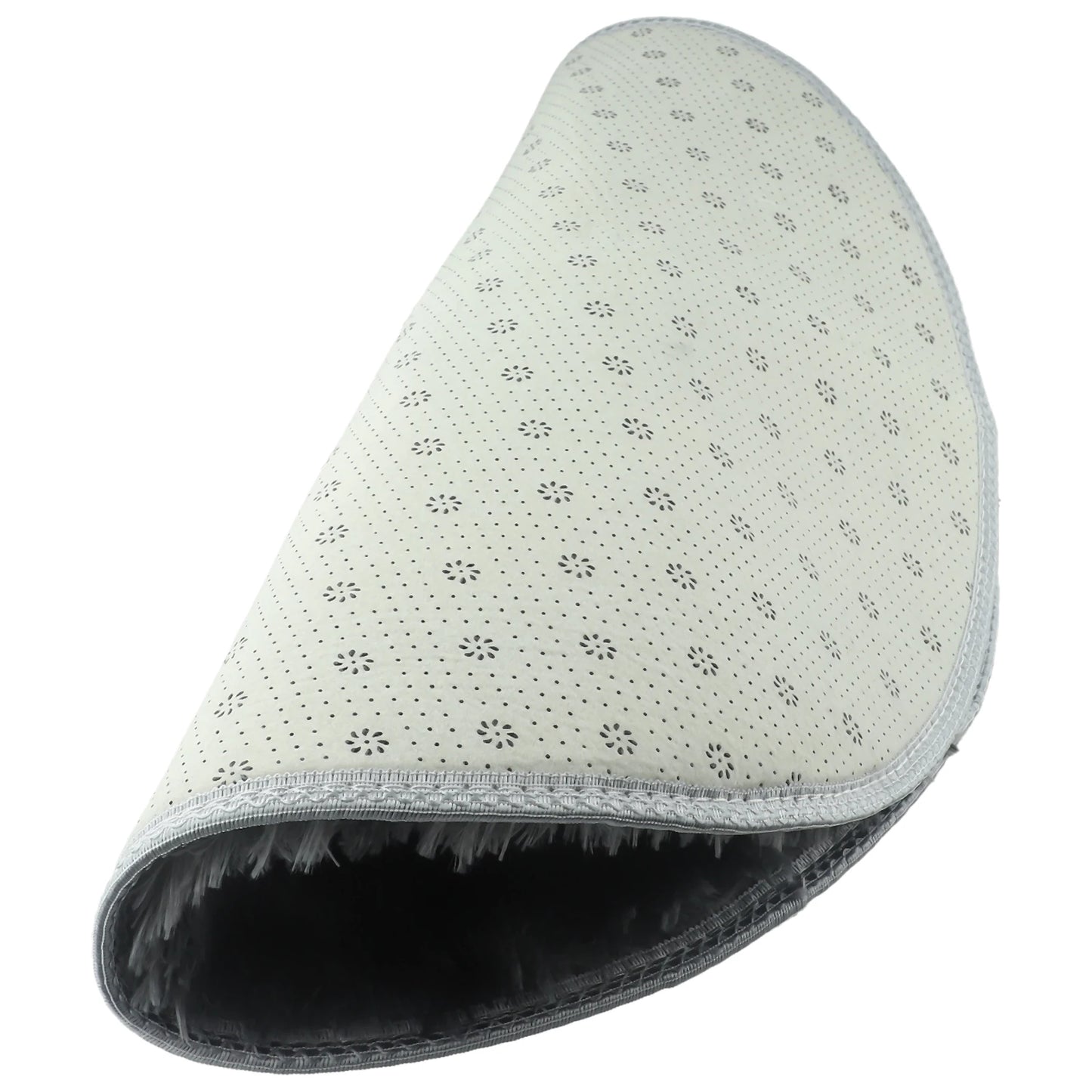 Plush Round Rug Mat Fluff