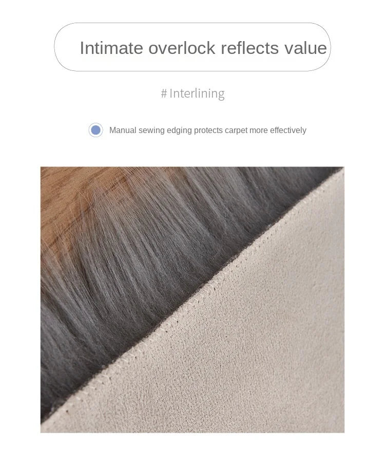 Colorful Round Shaggy Area Rug