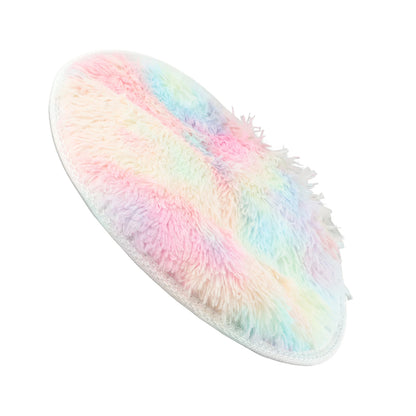 Plush Round Rug Mat Fluff