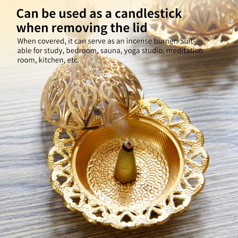 Arabian Gold Aromatherapy Oil Lamp