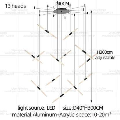 Volaris LED Chandelier Light