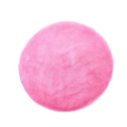 Colorful Round Shaggy Area Rug