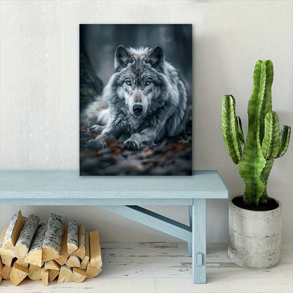 Gray Wolf canvas print