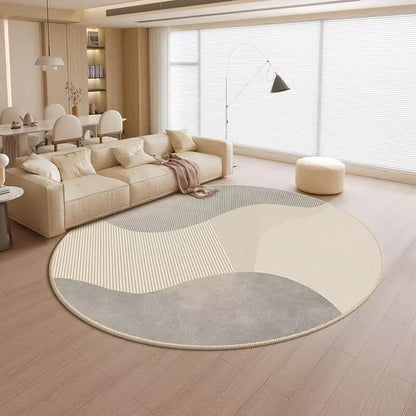 Ins Play Area Round Rugs Non-Slip Circle