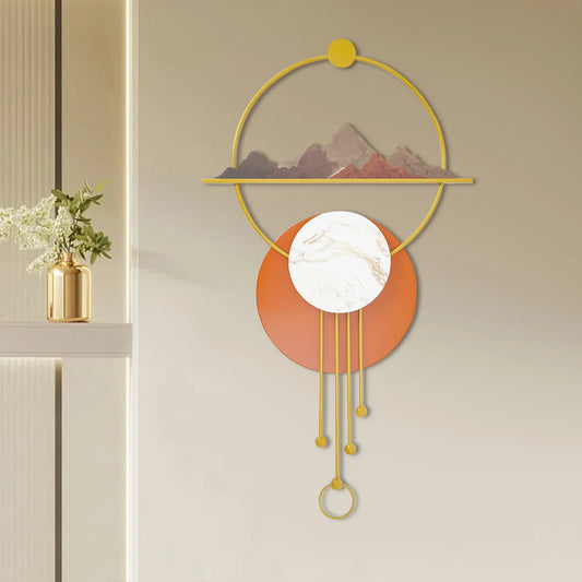 Anti-Rust Metal Wall Decor – Durable & Elegant Wall Art