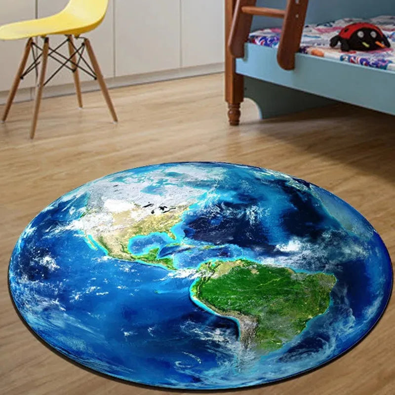 Cosmic Planet Floor Mat
